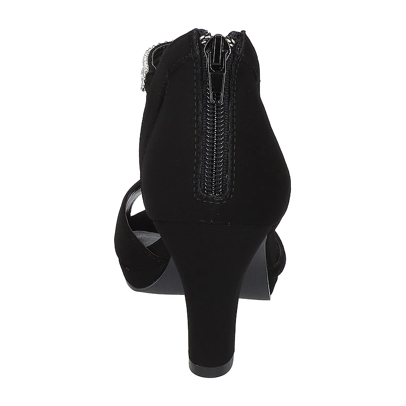 Easy Street Womens Flash Heeled Sandals