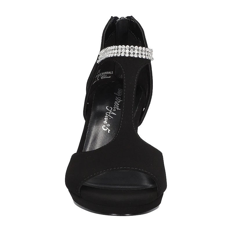 Easy Street Womens Flash Heeled Sandals