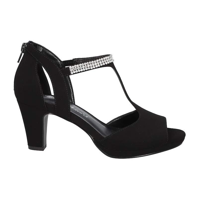 Easy Street Womens Flash Heeled Sandals