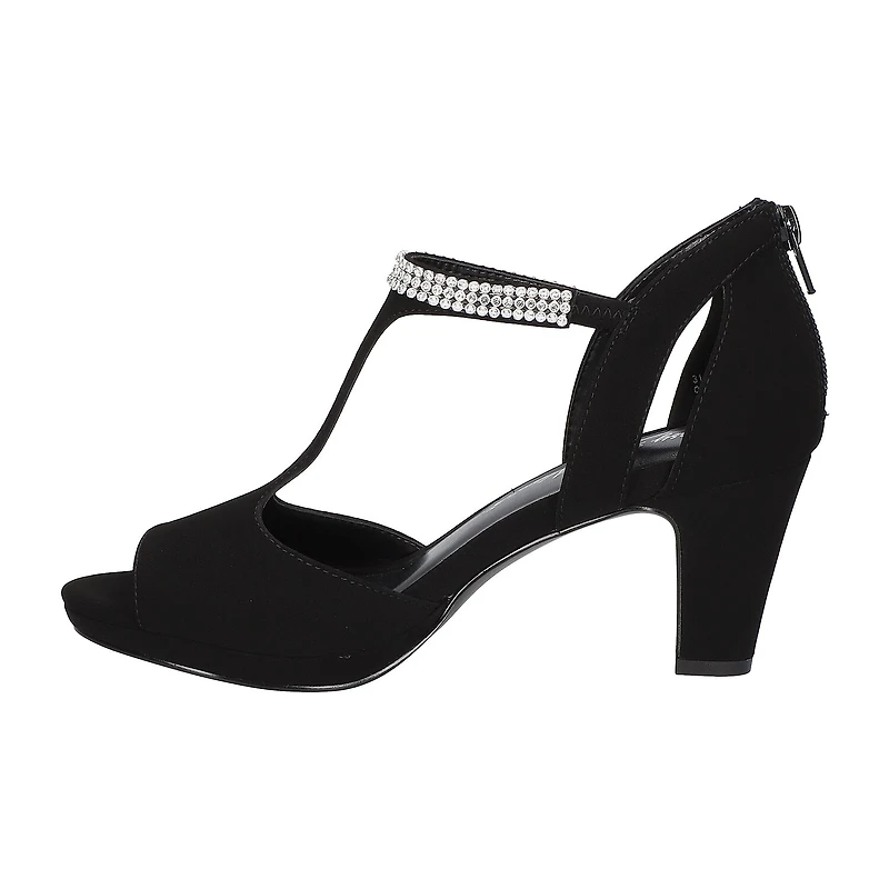 Easy Street Womens Flash Heeled Sandals