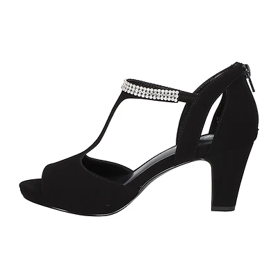 Easy Street Womens Flash Heeled Sandals