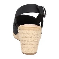 Easy Street Womens Stargaze Espadrille Wedge Sandals