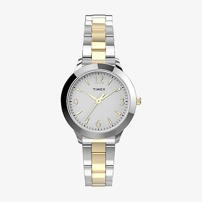 Timex Womens Two Tone Stainless Steel Bracelet Watch Tw2v35900ji