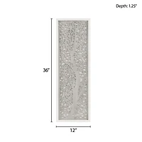Madison Park Laurel Branches Laser Cut Tree Wood Wall Art