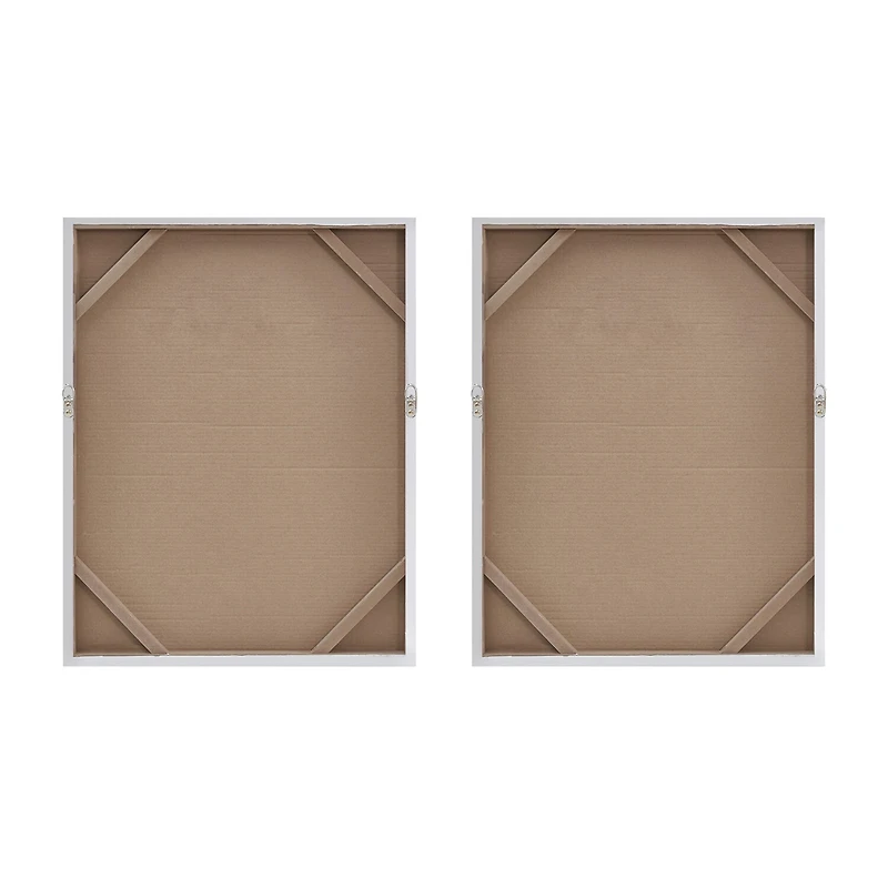 Madison Park Glimmer Heavily Embellished 2pc Set Canvas Art
