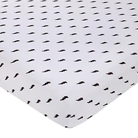 Nojo Lightning Bolt Crib Sheet