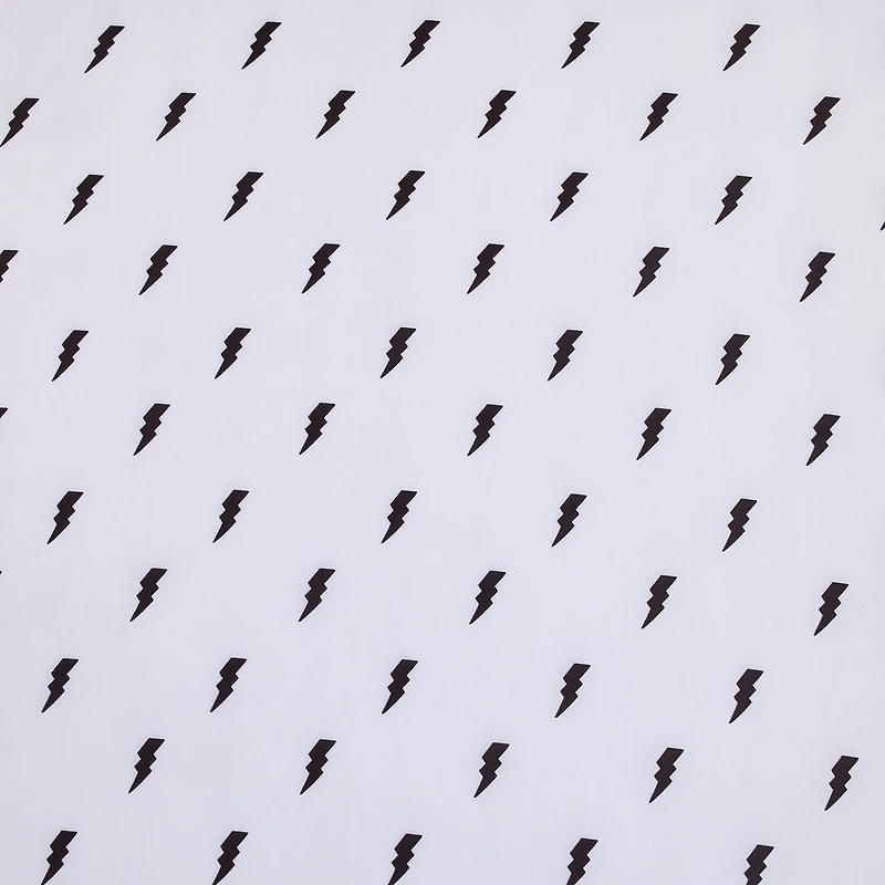 Nojo Lightning Bolt Crib Sheet