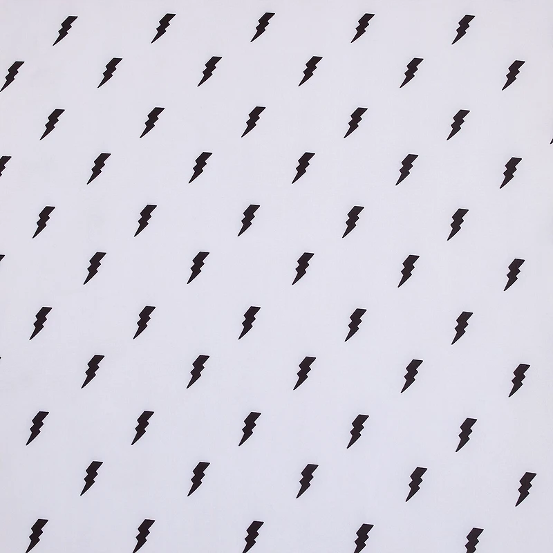 Nojo Lightning Bolt Mini Crib Sheet