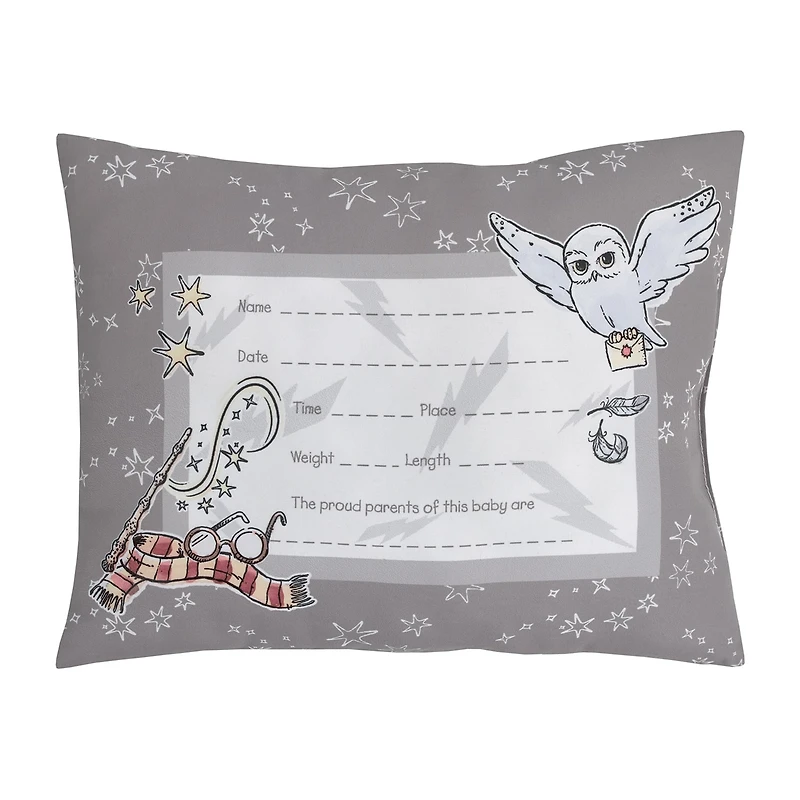 Warner Bros Newborn Keepsake Harry Potter Rectangular Throw Pillow