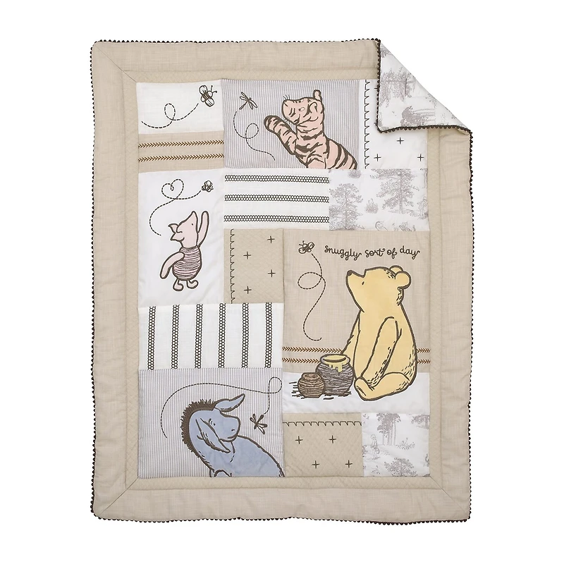 Disney Collection 3-pc. Winnie The Pooh Crib Bedding Set