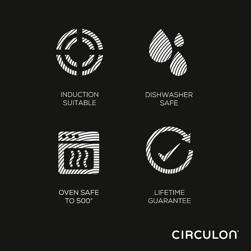 Circulon Steelshield Stainless Steel 12-pc. Cookware Set