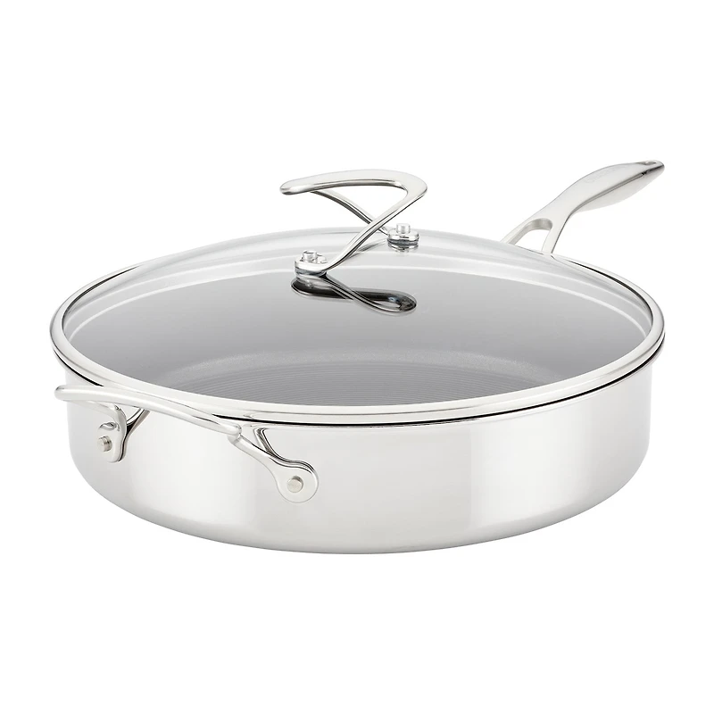Circulon Steelshield Stainless Steel 5-qt. Saute Pan