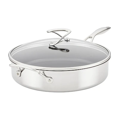 Circulon Steelshield Stainless Steel 5-qt. Saute Pan