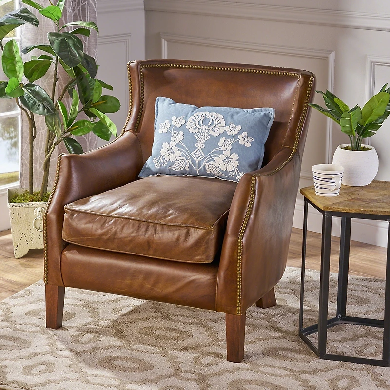 Njord Curved Slope Arm Chair