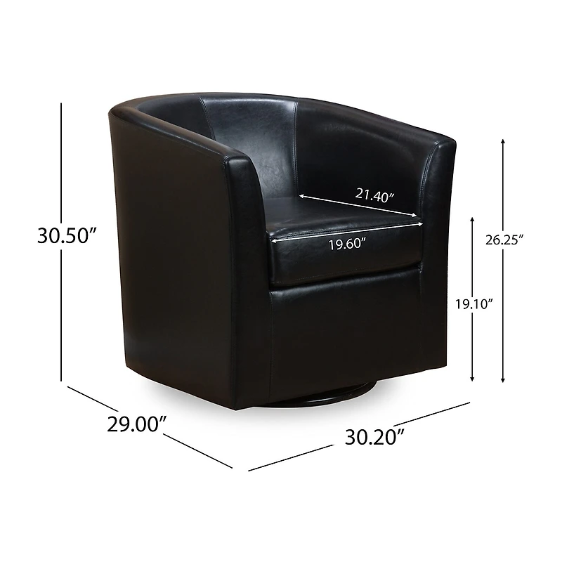 Daymian Curved Slope Arm Chair