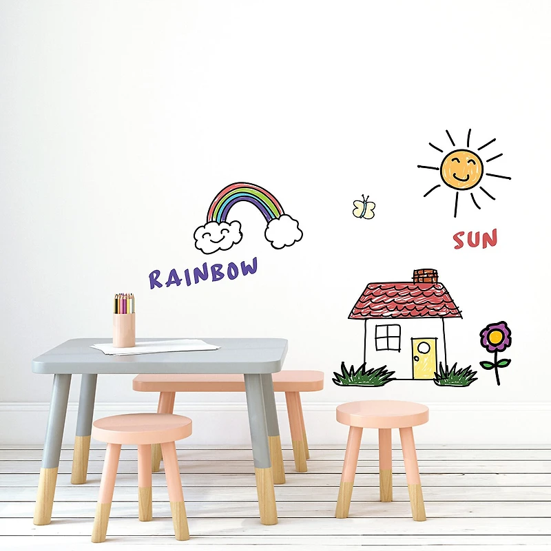 Tempaper Dry Erase Peel & Stick Wallpaper
