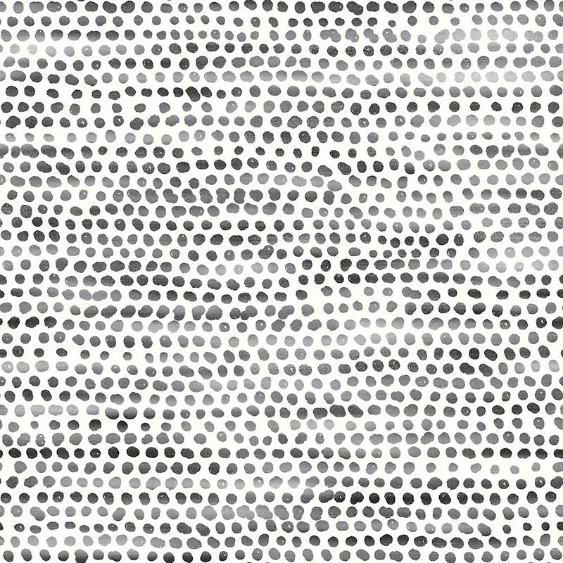 Tempaper Morie Black Peel & Stick Wallpaper