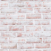 Tempaper White Washed Brick Peel & Stick Wallpaper