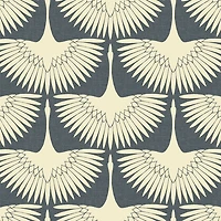 Tempaper Feather Flock Peel & Stick Wallpaper