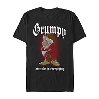 Mens Short Sleeve Grumpy Graphic T-Shirt