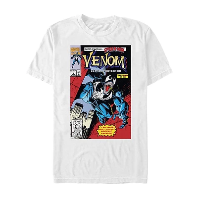 Mens Short Sleeve Venom Graphic T-Shirt