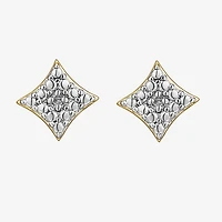 Sparkle Allure White Diamond Accent 6.7mm Diamond Stud Earrings