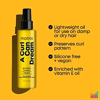 Matrix A Curl Can Dream Hair Oil 4.4 oz.