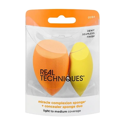 Real Techniques Miracle Complexion Sponge + Concealer Sponge Duo
