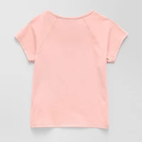 Self Esteem Big Kid Girls Round Neck Short Sleeve T-Shirt