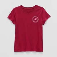 Xersion Little & Big Kid Girls Crew Neck Short Sleeve Regular Fit Graphic T-Shirt