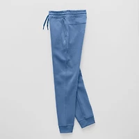 Xersion Little & Big Kid Boys Cuffed Mid Rise Regular Fit Fleece Jogger Pant
