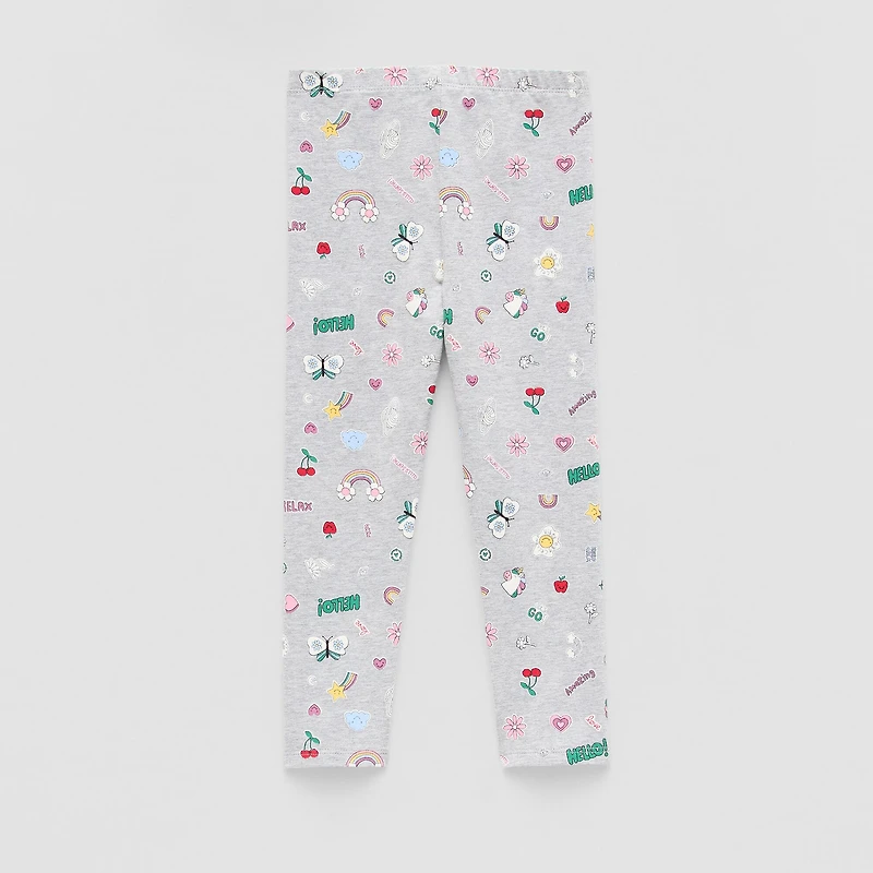 Okie Dokie Toddler & Little Girls Skinny Full Length Leggings