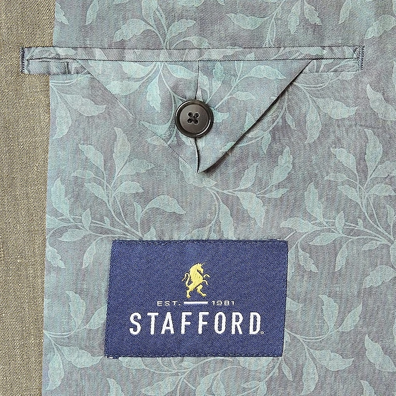Stafford Mens Regular Fit Big and Tall Suit Jacket