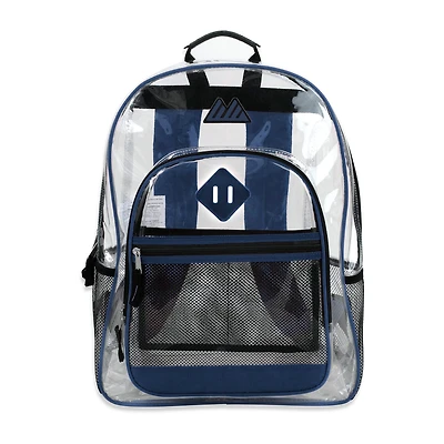 Summit Ridge Delux Clear Backpack With Mesh