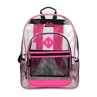 Summit Ridge Delux Clear Backpack With Mesh