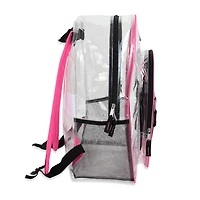 Summit Ridge Delux Clear Backpack With Mesh