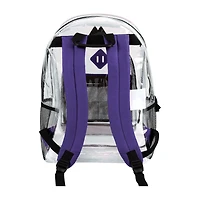 Summit Ridge Delux Clear Backpack With Mesh