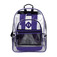 Summit Ridge Delux Clear Backpack With Mesh