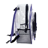 Summit Ridge Delux Clear Backpack With Mesh