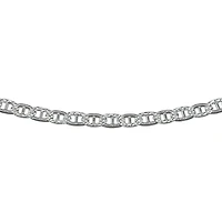Made in Italy Womens Sterling Silver 20 Inch Link Chain Necklace