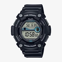 Casio Mens Black Strap Watch Ws1300h-1av