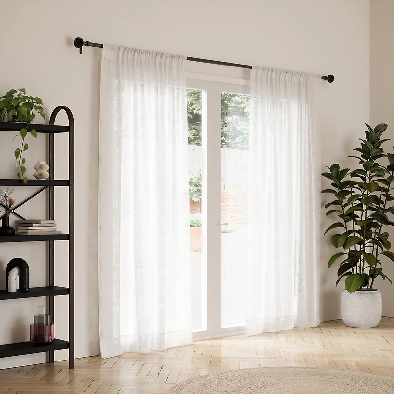 Umbra Finn 1 IN Adjustable Curtain Rod
