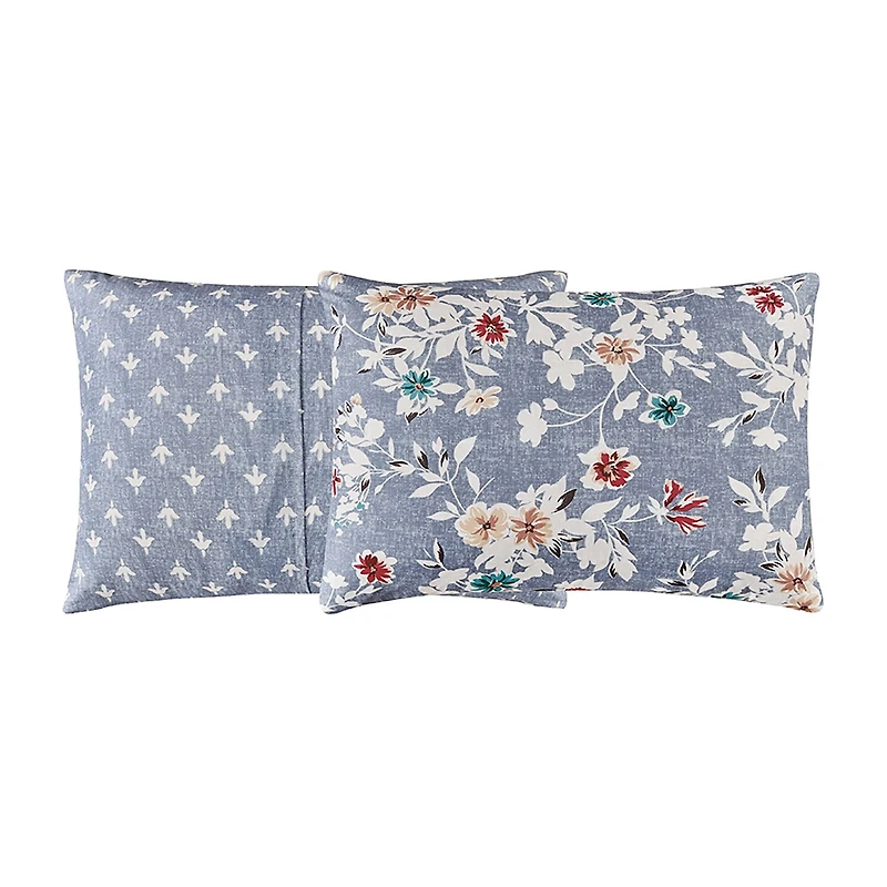 Richmond Park Talia Floral 3-pc. Midweight Comforter Set