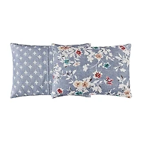 Richmond Park Talia Floral 3-pc. Midweight Comforter Set