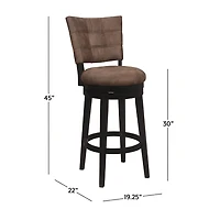 Kaede Swivel Bar Stool