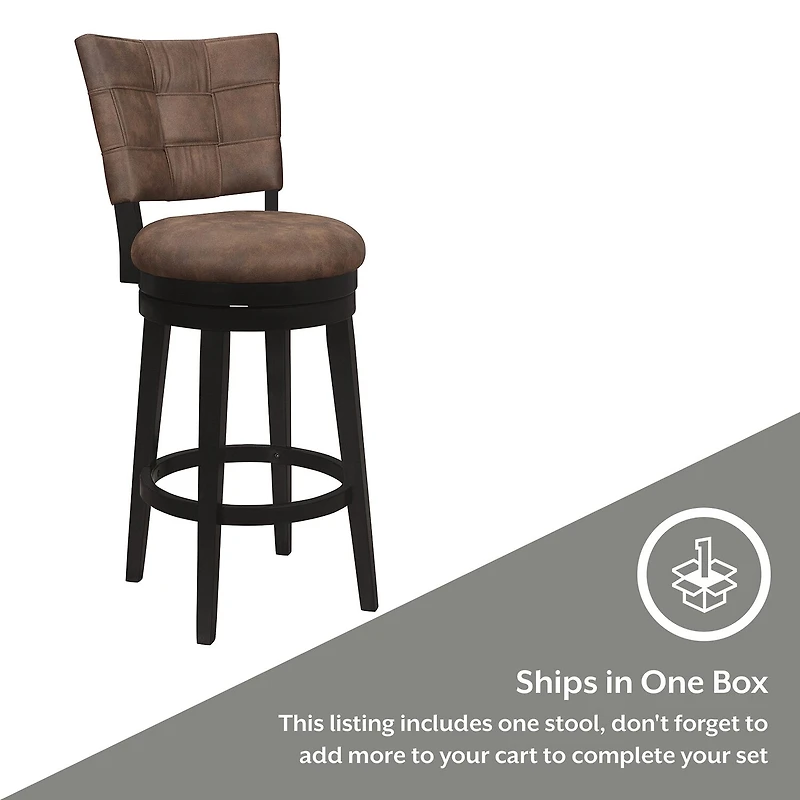 Kaede Swivel Bar Stool