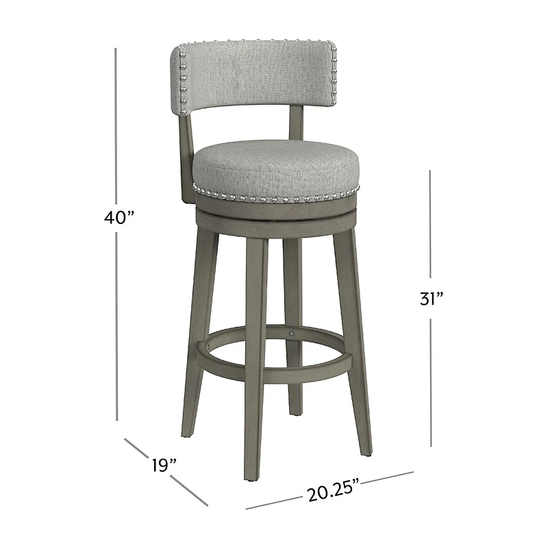 Lawton Swivel Bar Stool