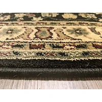 Radici Castello Rachel Traditional Oriental Sarouk Indoor Round Area Rug