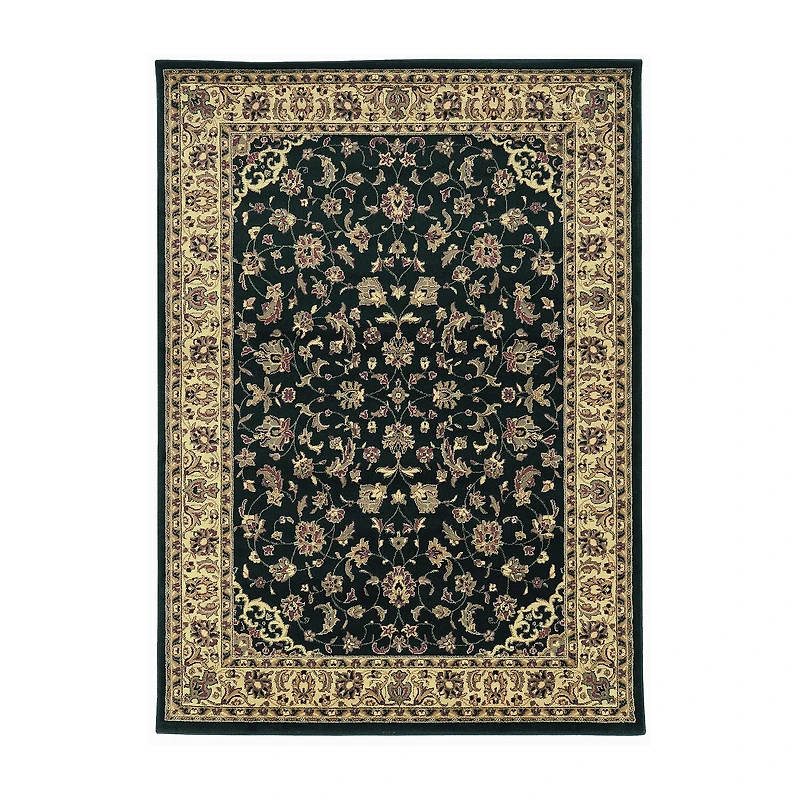 Radici Castello Rachel Traditional Oriental Sarouk Indoor Rectangular Accent Rug