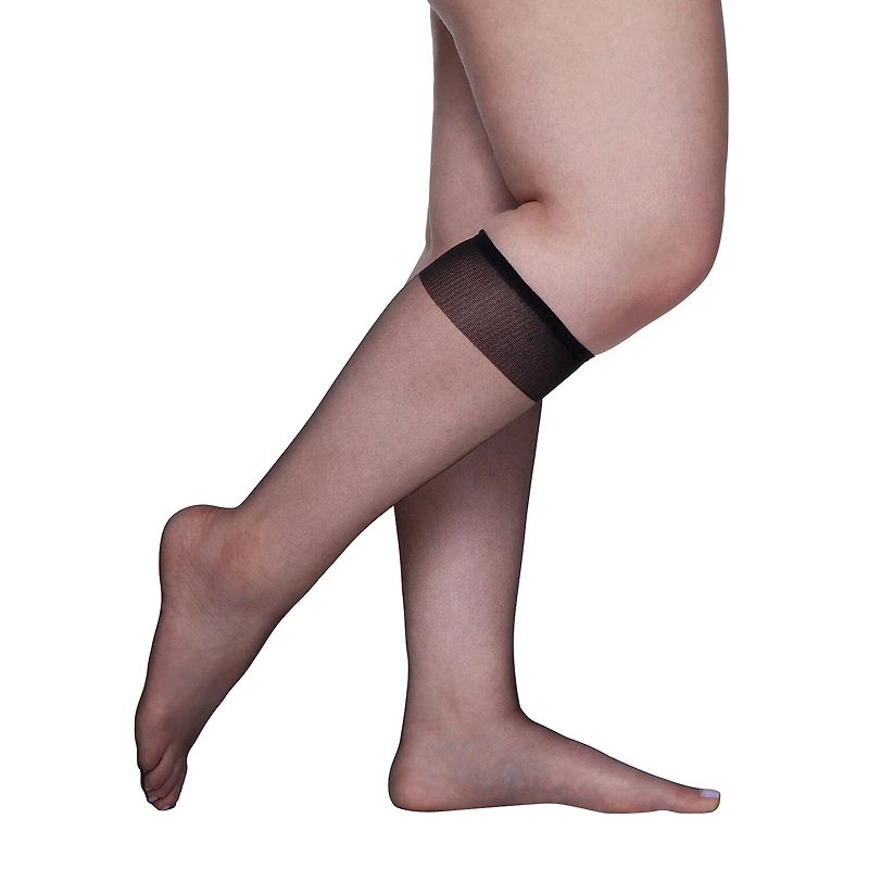 Berkshire Hosiery Ultra Sheer Plus 3-pc. Knee Highs